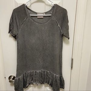 Danielle Grey Top Made in Turkey